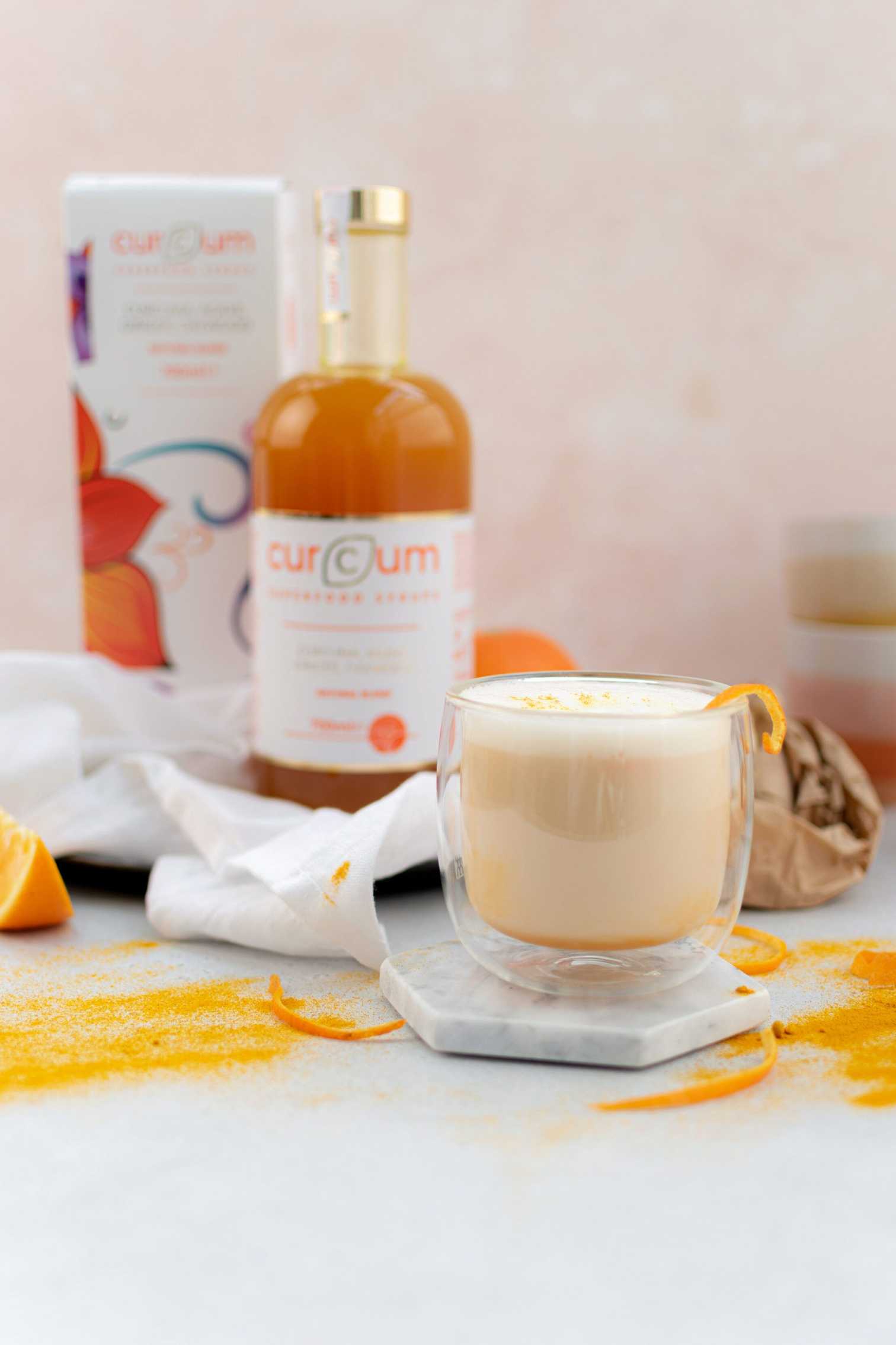 curcum rooibos latte