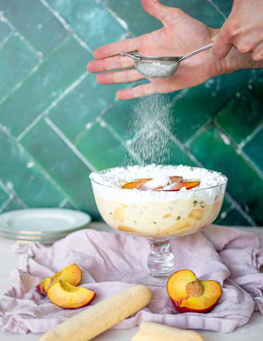 Vegan perzik tiramisu-019