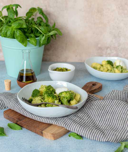 gnocchi met brocolli pesto, mozzarella en pistachenootjes-025
