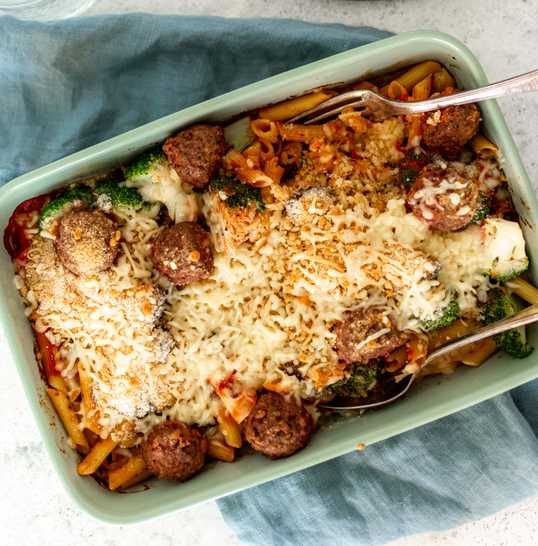 pasta met vega gehaktballen-007
