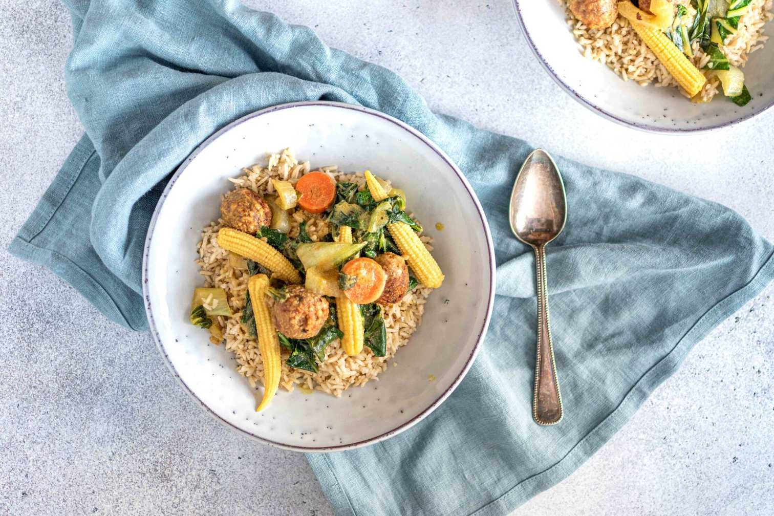 Gehaktballen curry vg-004