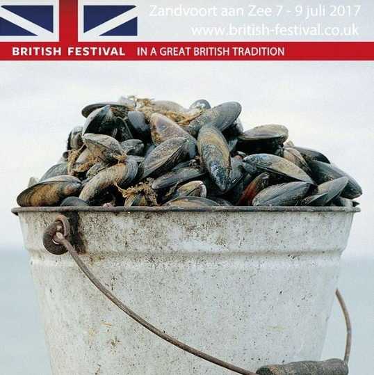 Mosselen eten dit weekend op het British Festival in Zandvoort