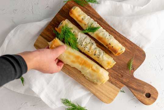 Borek feta en spinazie