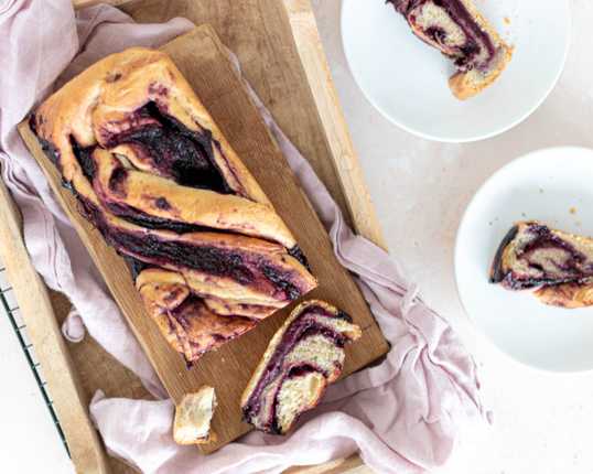 Vegan kersen brood-008