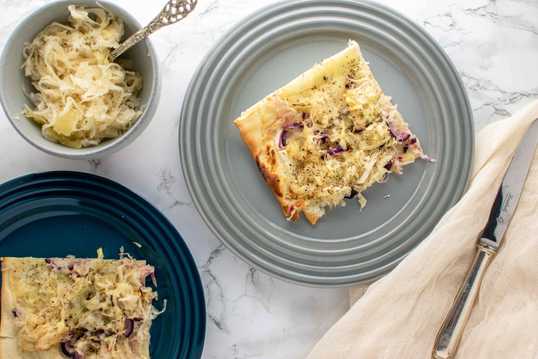 flammkuchen zuurkool