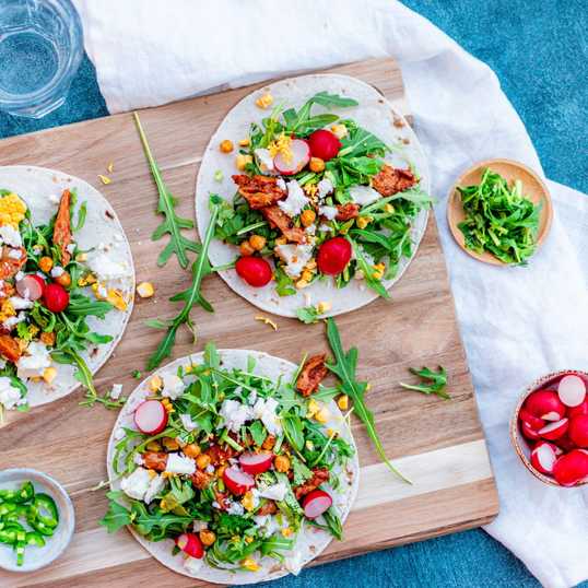 tacos vegetarische kip-003