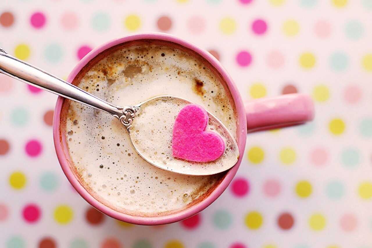 valentines latte