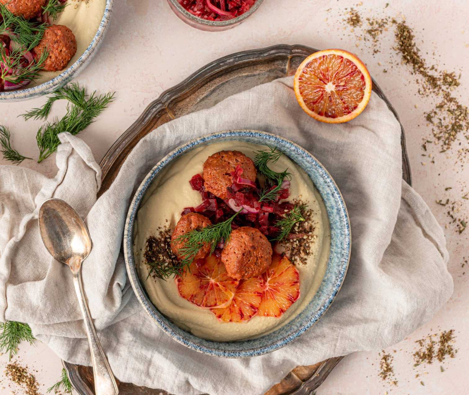 loaded hummus met harissa gehaktballen-018-2