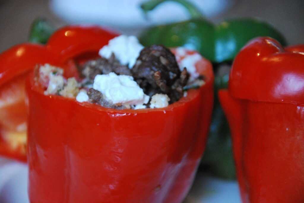 gevulde paprika