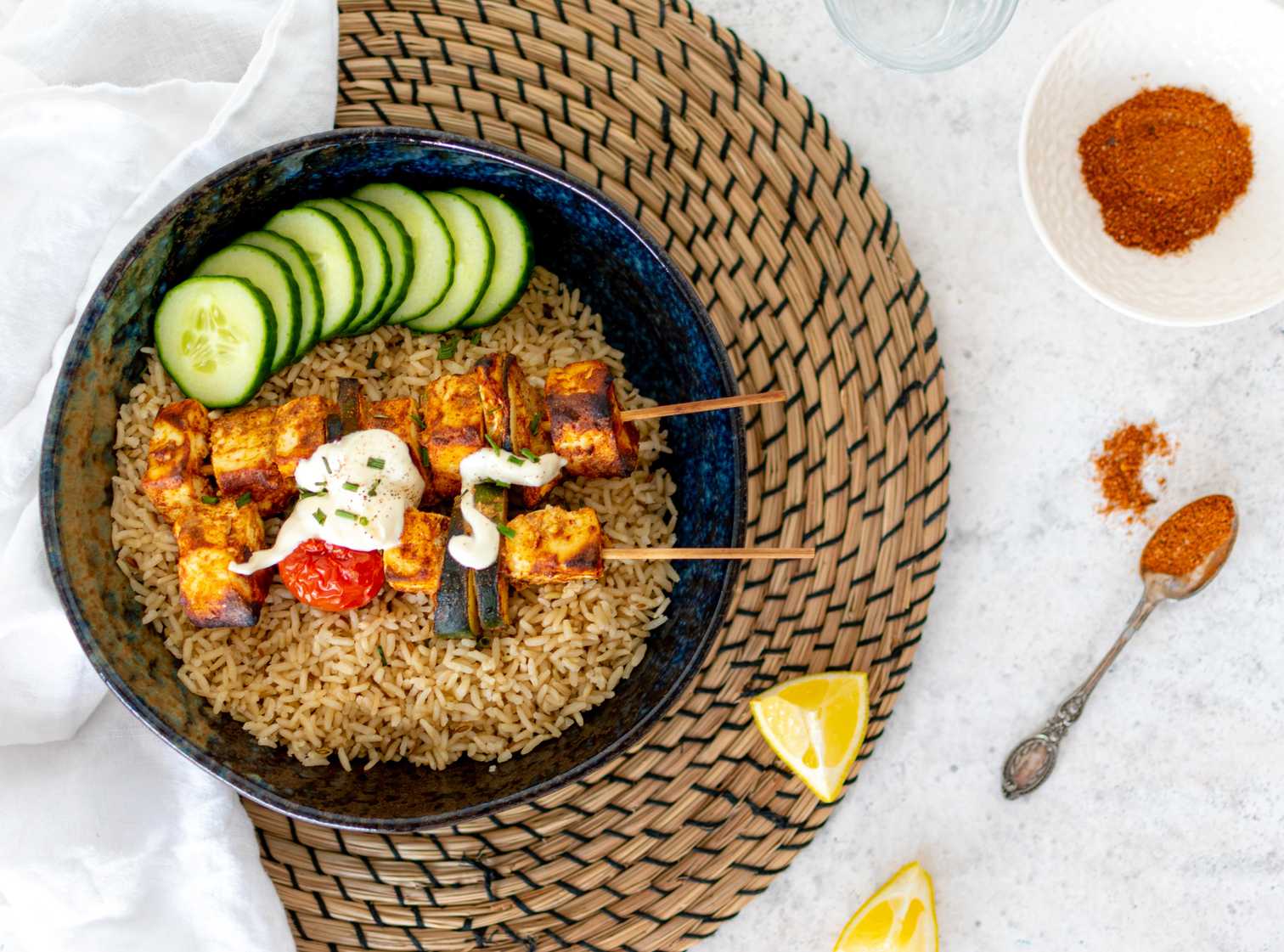 Jeera rijst paneer-001